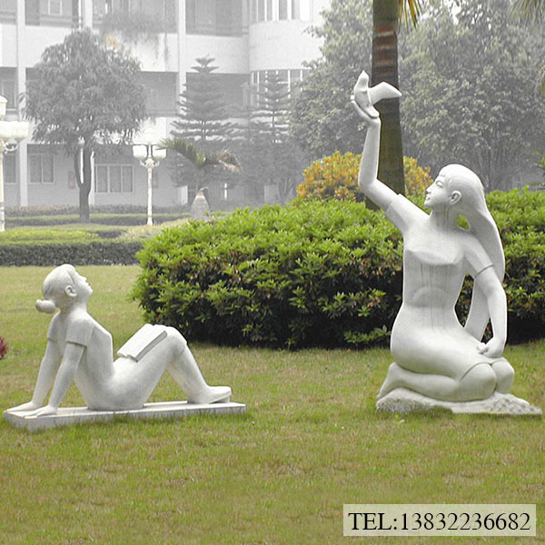 校园石雕人物雕塑厂家
